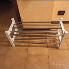 porta scarpe bianco 