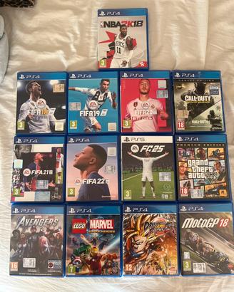 GIOCHI PS4 + PS5 PERFETTO STATO