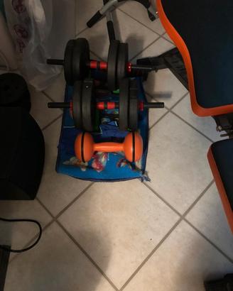 Pesi 30 kg scomponibile