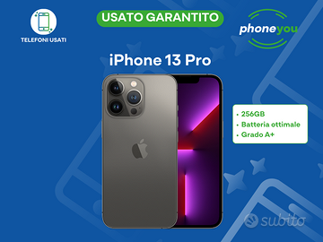iPhone 13 Pro 256GB USATO garanzia 12 mesi