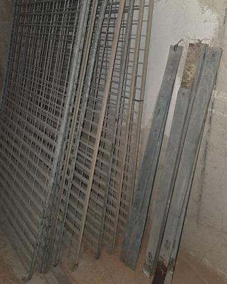 Recinzione in ferro zincato