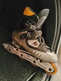 Pattini in Linea Uomo taglia 42 SPIN Made in Italy