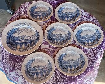 Set di 7 pezzi per pasticceria Bridges scenes
