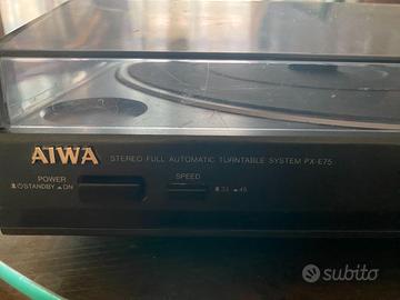 Aiwa PX-E75 giradischi vintage – da revisionare