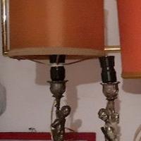 Abat jours vintage con putti