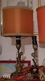 Abat jours vintage con putti