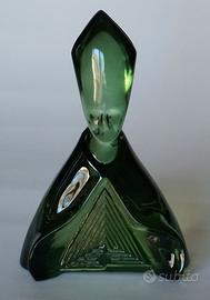 San Gennaro in resina verde smeraldo by Ventrella