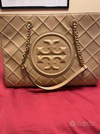 BORSA TORY BURCH  PELLE BEIGE
