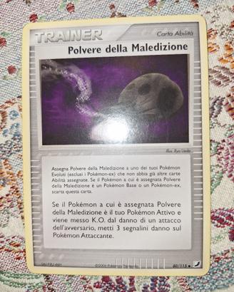 carta pokemon polvere della maledizione