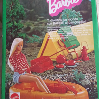 Campeggio Barbie vintage anni 70