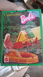Campeggio Barbie vintage anni 70