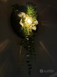 Lampada jungle da parete
