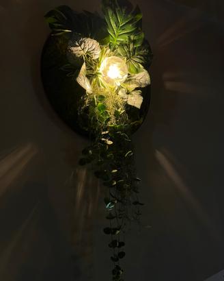 Lampada jungle da parete