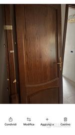 2 Porte in rovere massello