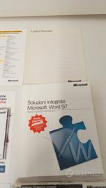 Word 97 software in scatola con documentazione