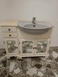 lavandino con mobile e sanitari marca cesame
