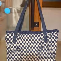 Borsa Tote Artigianale in Fettuccia