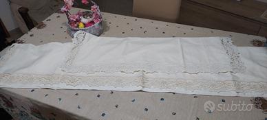 lenzuolo singolo vintage 