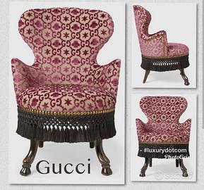 Poltrona Gucci Décor GG Jacquard da collezione
