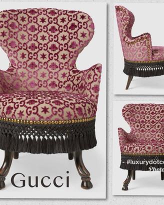Poltrona Gucci Décor GG Jacquard da collezione