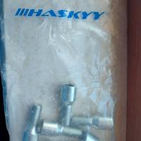 6 Bulloni a stella per fissaggio ruote