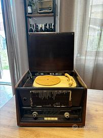 radiofonografo d'epoca a valvole
