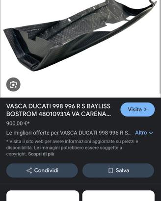 996 / 998 vasca carbonio