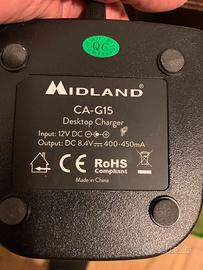Caricabatteria Midland CA G15