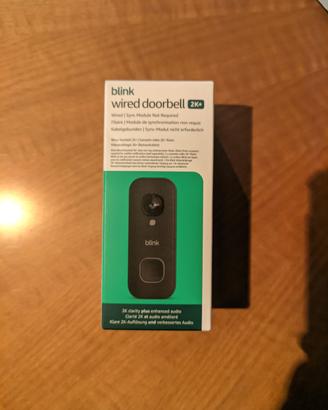 Blink Wired doorbell 2k+ citofono wireless 