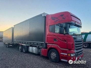 Scania R420 autotreno biga centinato 2009 E5