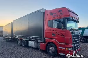 Scania R420 autotreno biga centinato 2009 E5
