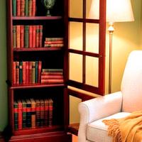 🟠 Mobile Libreria Vetrina Vintage Stile Coloniale