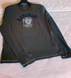 Felpa Leggera Napapijri vintage uomo, Tg XXL 