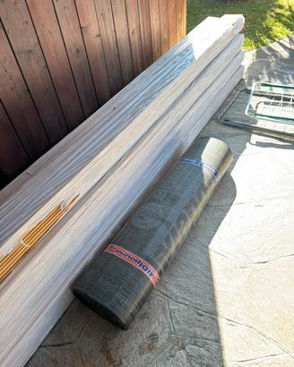 Perlinato abete 15X2X400 e POLISTIRENE MM.40 XPS