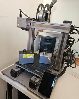 Snapmaker 2.0 250+modulo laser 10W e CNC 