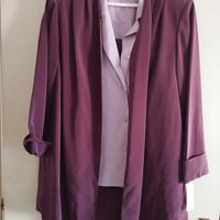 Completo anni 2000, nuovo, gonna, camicia e giacca