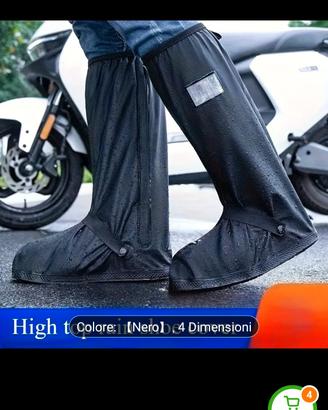 Copri scarpe anti pioggia nuovi