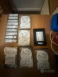 LOTTO SSD E HDD TESTATI