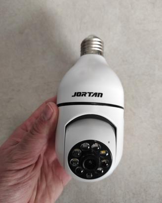 Telecamera WiFi da interno attacco E27