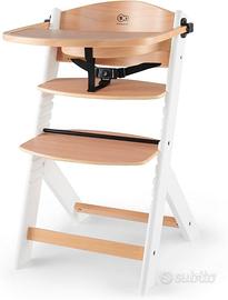 Seggiolone Kinderkraft Enock Legno Bianco
