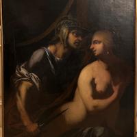 Olio su tela Marte e Venere