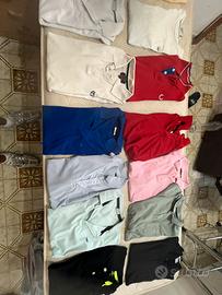 11 polo e 1 maglietta