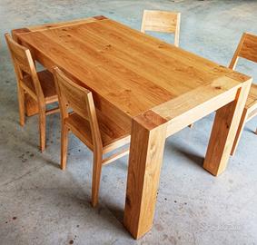 tavolo da pranzo in rovere