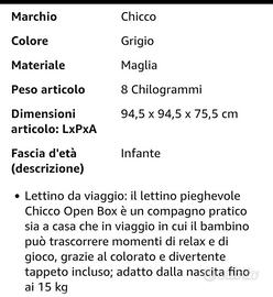 BOX CHICCO 