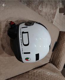 Casco idi zerotre bianco e nero 