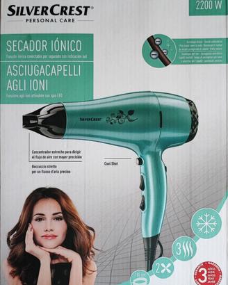 Asciugacapelli Silver Crest con Tecnologia Ionica