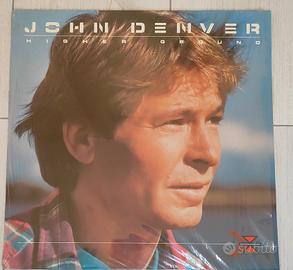 LP 33 giri JOHN DENVER "HIGHER GROUND"