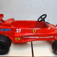 GIORDANI auto a pedali FERRARI F1