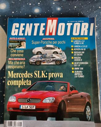 riviste varie gente motori vintage