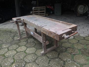 BANCO DA FALEGNAME CON MORSE